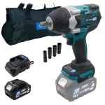 Аккумуляторный гайковерт PROFI-TEC DTW800BL POWERLine (1×PT2040MP (4.0 Ач), зарядное устройство)