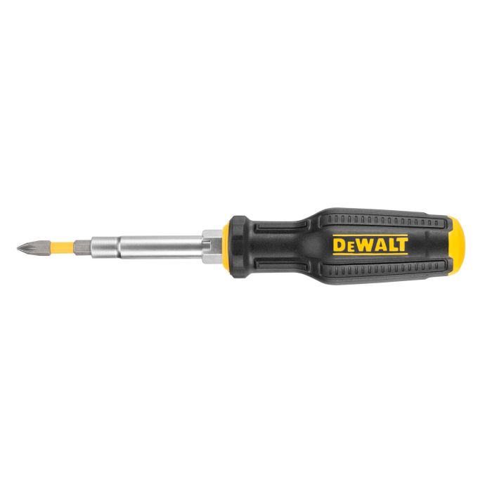 Викрутка - набір FULL FIT 6 Way з двома змінними бітами DeWALT DWHT66569-0