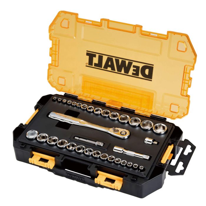Набір головок 1/4, 3/8, 34 предмети DeWALT DWMT45034-0