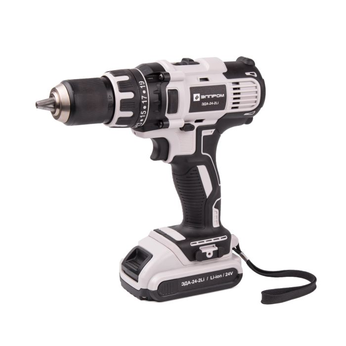 Дриль-шурупокрут акумуляторний Елпром ЕДА-24-2Li