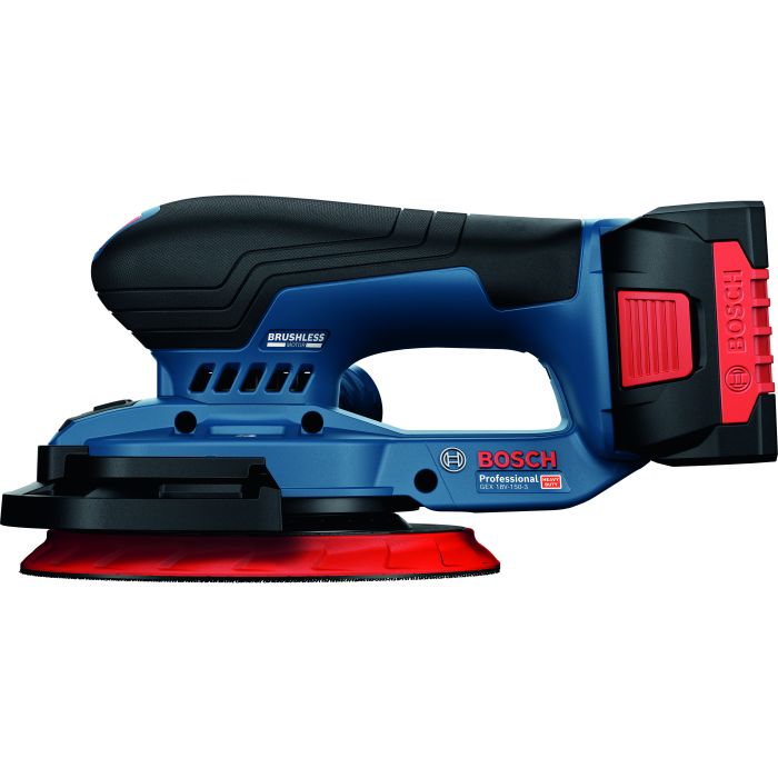 Ексцентрикова шліфмашина Bosch GEX 18V-150-3 Professional (0601372903)