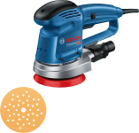 Ексцентрикова шліфмашина Bosch GEX 34-125 Professional (0601372300)