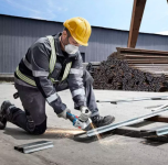 Акумуляторна кутова шліфмашина Bosch GWS 18V-8 Professional, 2 акб GBA 18V 5.0Ah та з/п GAL 18V-40 у L-BOXX 136