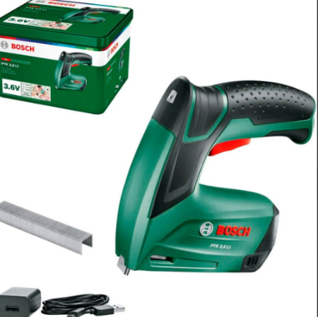 Акумуляторний степлер Bosch PTK 3,6 В Li-Ion з з/п 0603968220