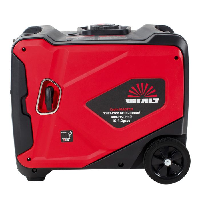 Генератор газ/бензин інверторний Vitals Master IG 4.2gset