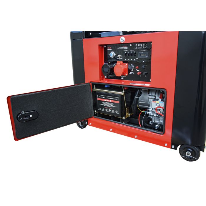 Генератор дизельний Vitals Master EST 7.0dsat dual power + ATS
