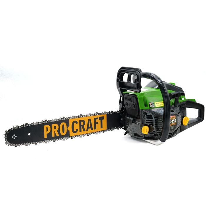 Бензопила Procraft GS450 + Олива 2T 1л +  Олива для ланцюга Procraft 1л