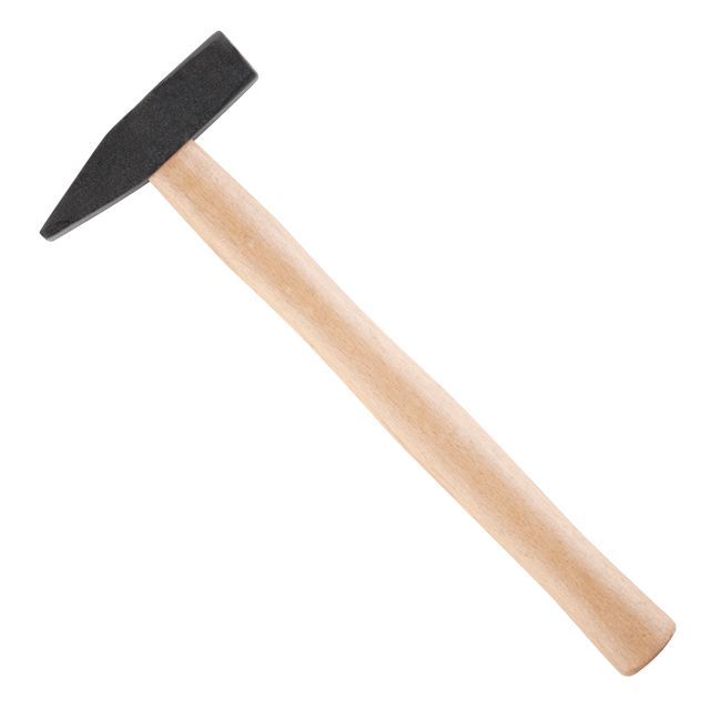 Молоток слесарный 400г. с деревянной ручкой HT-0214