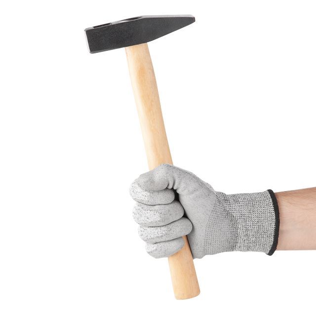 Молоток слесарный 500г. с деревянной ручкой HT-0215