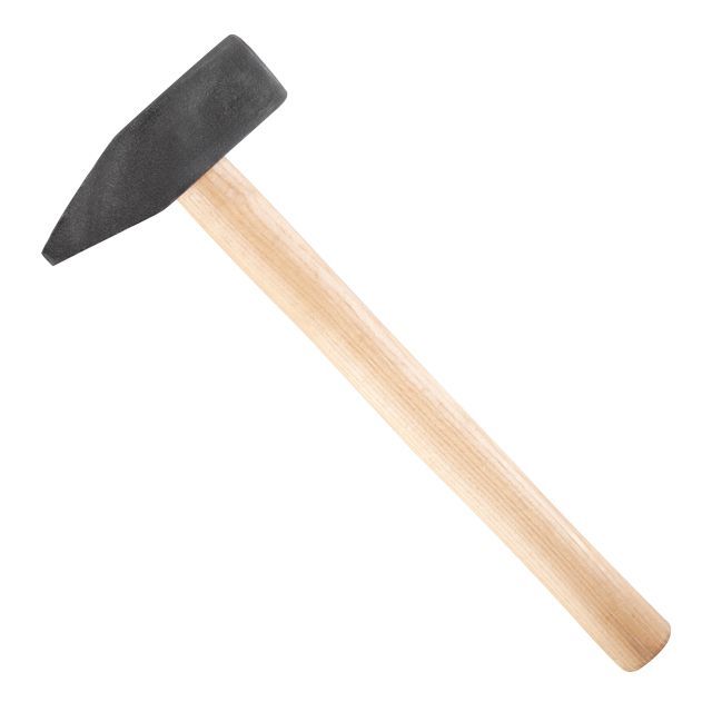 Молоток слесарный 1500г. с деревянной ручкой HT-0221