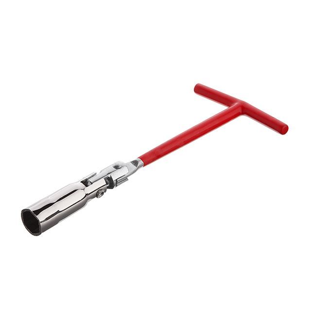 Ключ свечной Т-образный с шарниром 16мм HT-1716