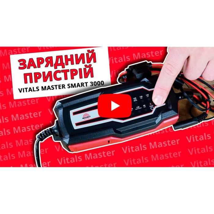 Зарядний пристрій Vitals Master Smart 3000