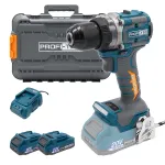 Акумуляторний дриль-шуруповерт PROFI-TEC PPCD7020 UltraCore (2×PT2020VX (2.0 Аг), зарядний пристрій)