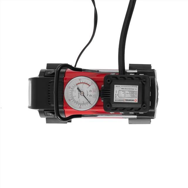 Компрессор автомобильный 12 В, один цилиндр 19 мм INTERTOOL AC-0001