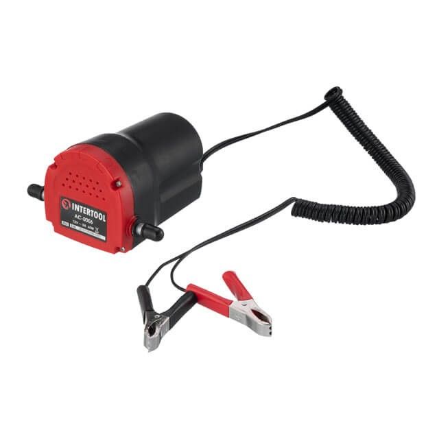 Насос вакуумный 12 В для откачки масла и дизельного топлива INTERTOOL AC-0006