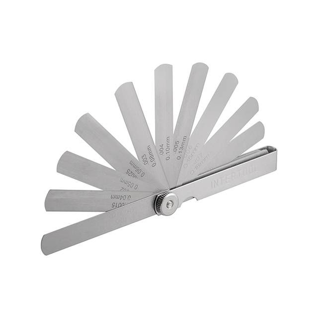 Комплект щупов 0,04-0,63 мм 26 ед. INTERTOOL AT-0003