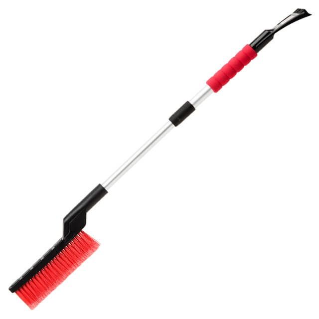 Щетка со скребком, телескопическая, 68-86 см INTERTOOL AT-0118