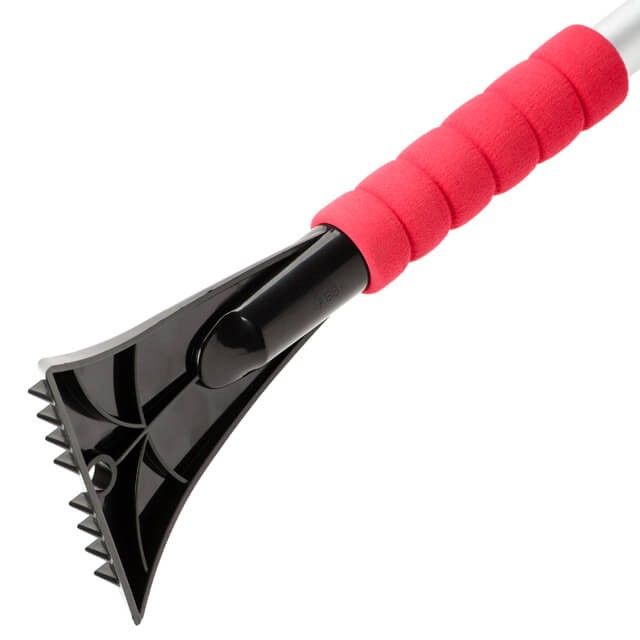 Щетка со скребком, телескопическая, 68-86 см INTERTOOL AT-0118