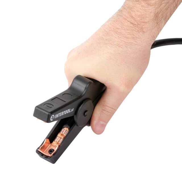 Пусковые провода 500 А, 2.5 м, до -40°C, чехол INTERTOOL AT-3045