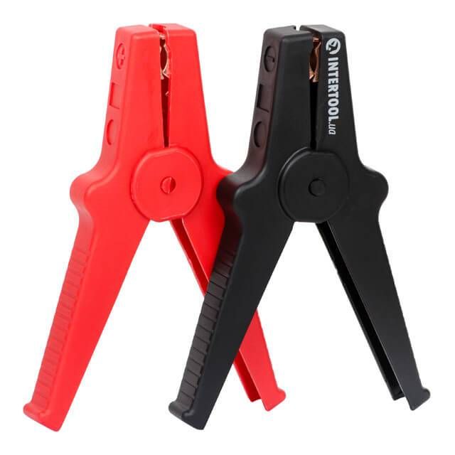 Клеммы для пусковых проводов, 2 шт. INTERTOOL AT-3049