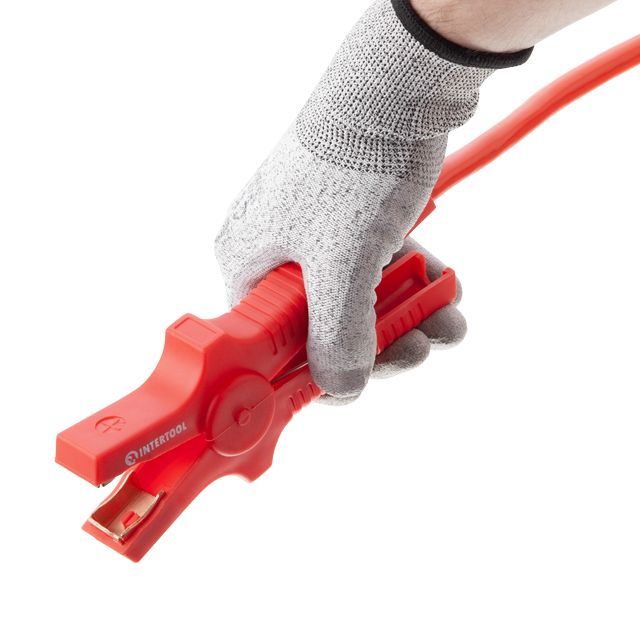 Провода пусковые 800 А, 4 м, до -40°C, чехол INTERTOOL AT-3050
