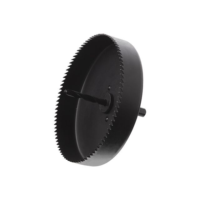 Набор корончатых сверл по дереву 64-127 мм, 8 ед. INTERTOOL BT-0024