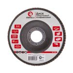 Диск шлифовальный лепестковый 115*22 мм, K60 INTERTOOL BT-0106