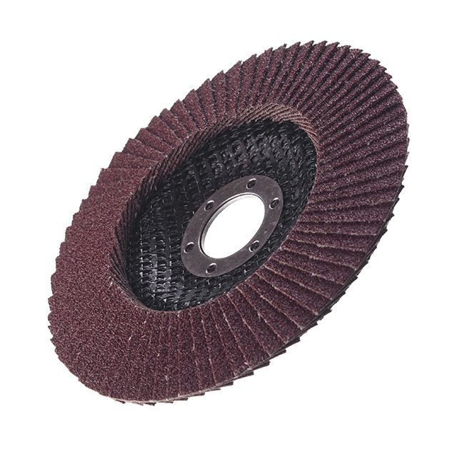 Диск шлифовальный лепестковый 125*22 мм, K80 INTERTOOL BT-0208