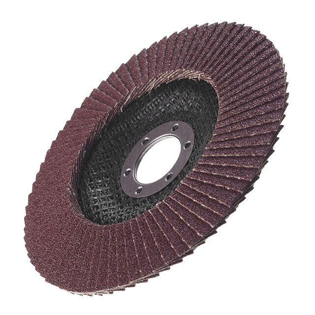 Диск шлифовальный лепестковый 125*22 мм, K100 INTERTOOL BT-0210