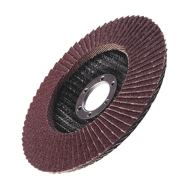 Диск шлифовальный лепестковый 125*22 мм, K120 INTERTOOL BT-0212