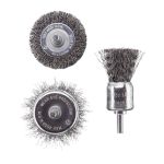 Набор щеток проволочных для дрели 1/4", 3 ед. INTERTOOL BT-0300