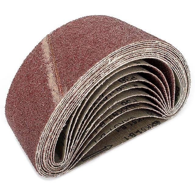 Лента шлифовальная 75*457 мм, К36, 10 ед. INTERTOOL BT-0303