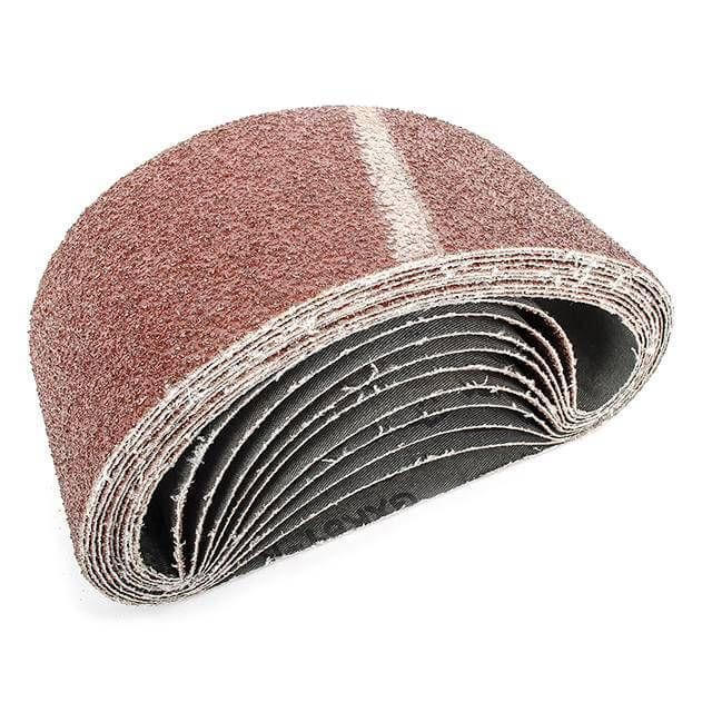 Лента шлифовальная 75*457 мм, К40, 10 ед. INTERTOOL BT-0304