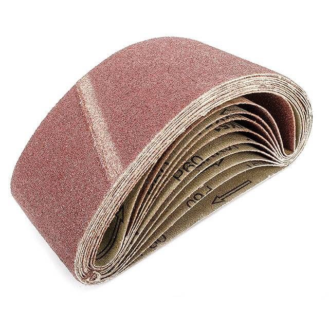 Лента шлифовальная 75*457 мм, К60, 10 ед. INTERTOOL BT-0306