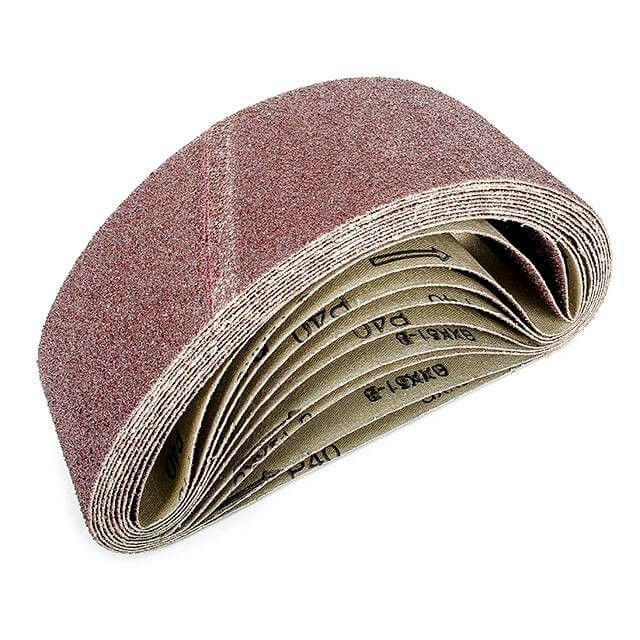 Лента шлифовальная 75*533 мм, К40, 10 ед. INTERTOOL BT-0404