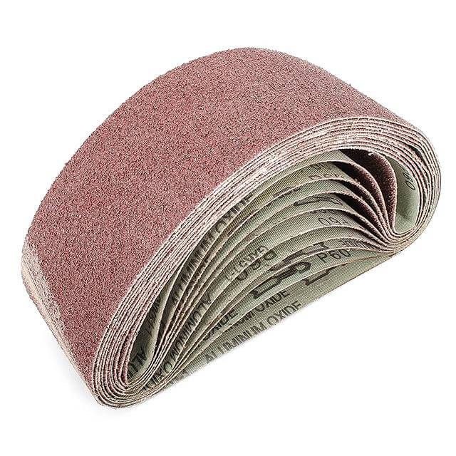 Лента шлифовальная 75*533 мм, К60, 10 ед. INTERTOOL BT-0406