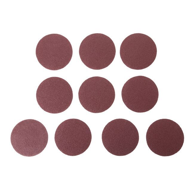 Круг наждачный самоклеющийся 125 мм, бумага класс С, К36, 10 ед. INTERTOOL BT-0503