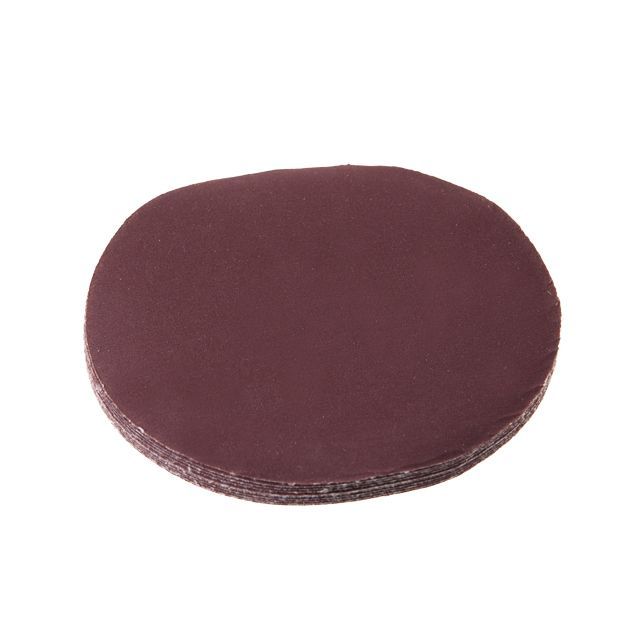 Круг наждачный самоклеющийся 125 мм, бумага класс С, К400, 10 ед. INTERTOOL BT-0540