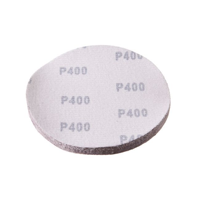 Круг наждачный самоклеющийся 125 мм, бумага класс С, К400, 10 ед. INTERTOOL BT-0540
