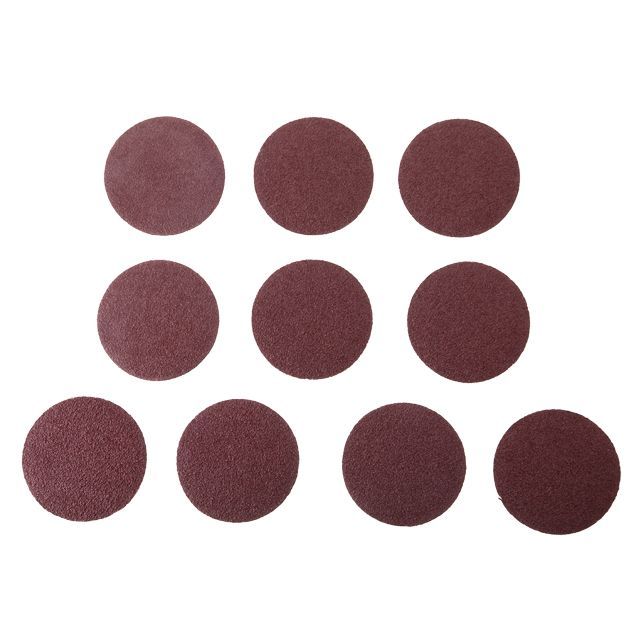 Круг наждачный самоклеющийся 125 мм, бумага класс E, К36, 10 ед. INTERTOOL BT-0552