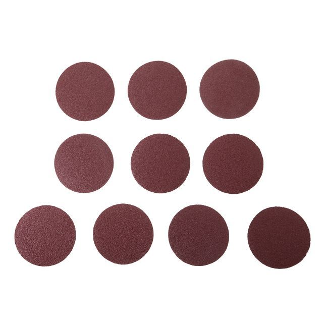 Круг наждачный самоклеющийся 125 мм, бумага класс E, К40, 10 ед. INTERTOOL BT-0554