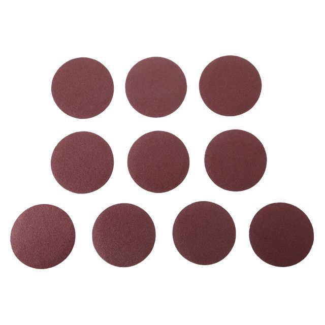 Круг наждачный самоклеющийся 125 мм, бумага класс E, К60, 10 ед. INTERTOOL BT-0556