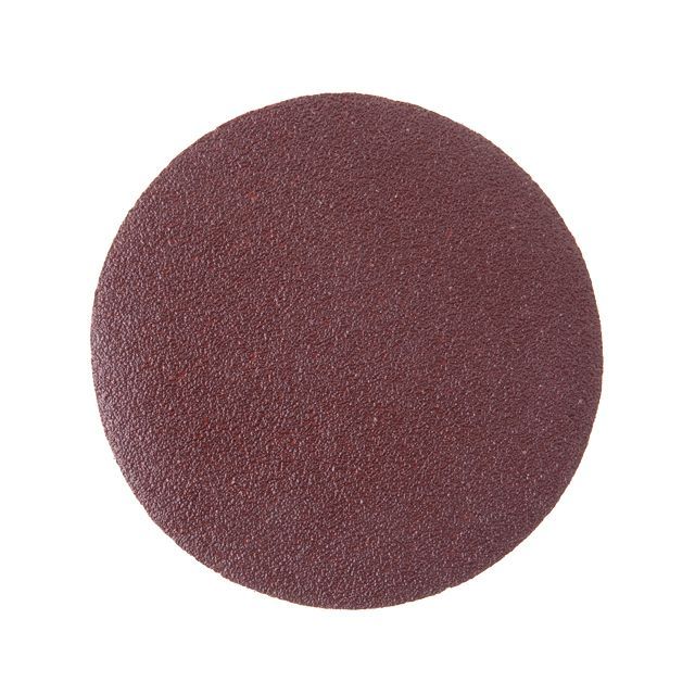 Круг наждачный самоклеющийся 125 мм, бумага класс E, К80, 10 ед. INTERTOOL BT-0558
