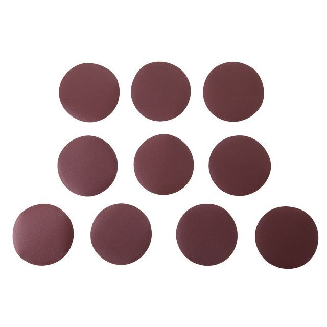 Круг наждачный самоклеющийся 125 мм, бумага класс E, К150, 10 ед. INTERTOOL BT-0563