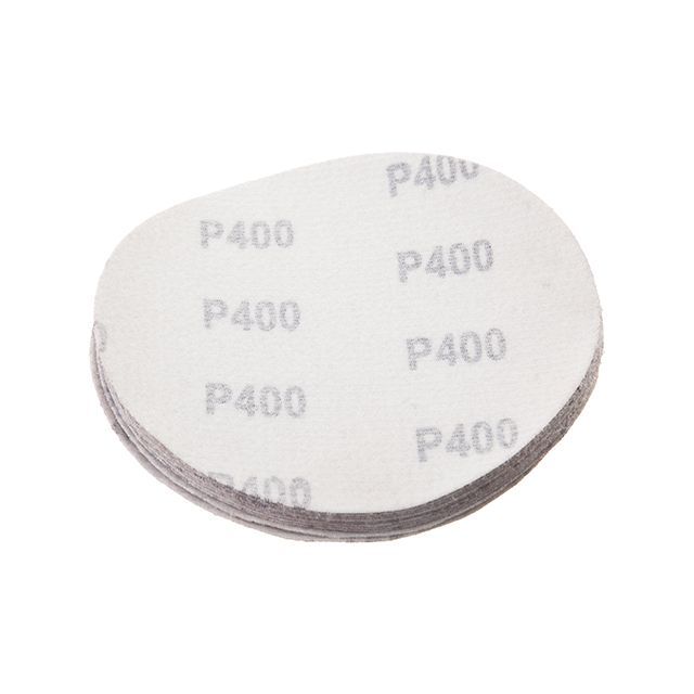 Круг наждачный самоклеющийся 125 мм, бумага класс E, К400, 10 ед. INTERTOOL BT-0569