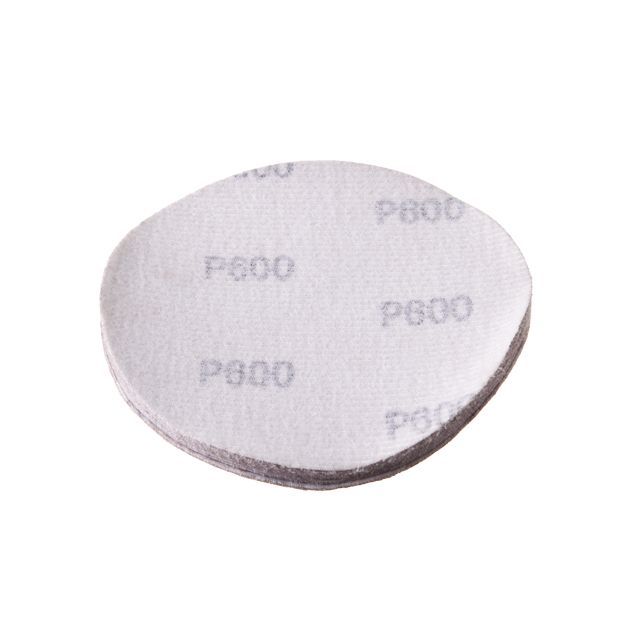 Круг наждачный самоклеющийся 125 мм, бумага класс E, К600, 10 ед. INTERTOOL BT-0570