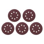 Круг наждачный самоклеющийся 125 мм с отверстиями, бумага класс С, К240, 5 ед. INTERTOOL BT-0591