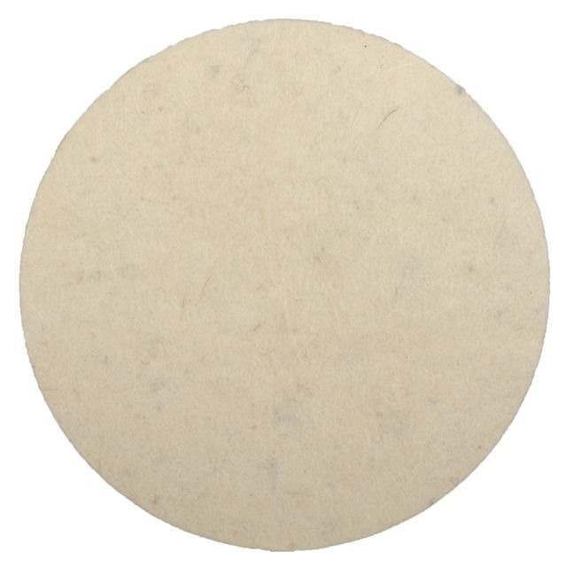 Диск полировальный из натурального войлока самоклеющийся 125*7 мм INTERTOOL BT-0601