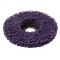 Диск зачистной из вспененного абразива фиолетовый 125*22.2*13 мм, P46, T27 INTERTOOL BT-0603