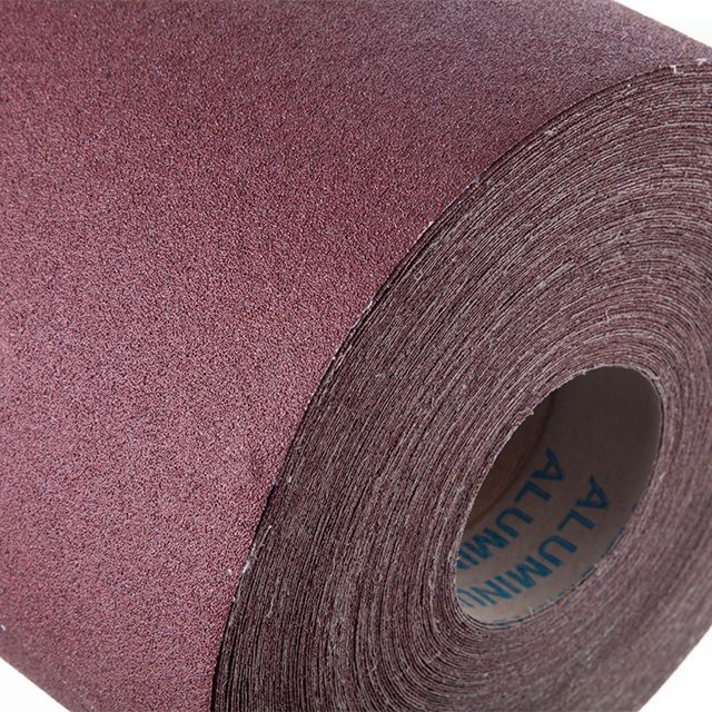 Шлифовальная шкурка на тканевой основе К60, 20 cм x 50 м INTERTOOL BT-0716